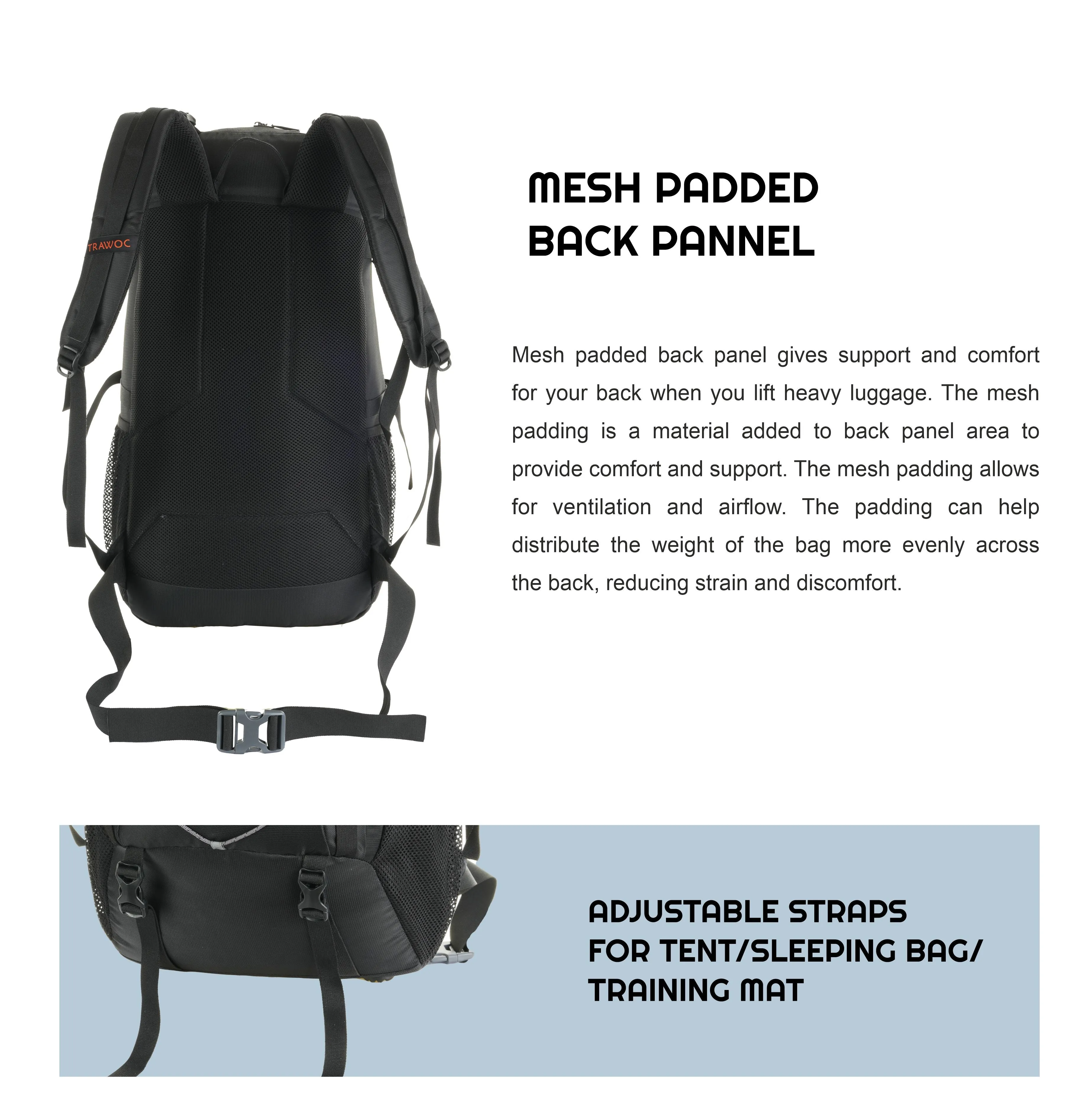 INFERNO-40 Backpack- BLACK