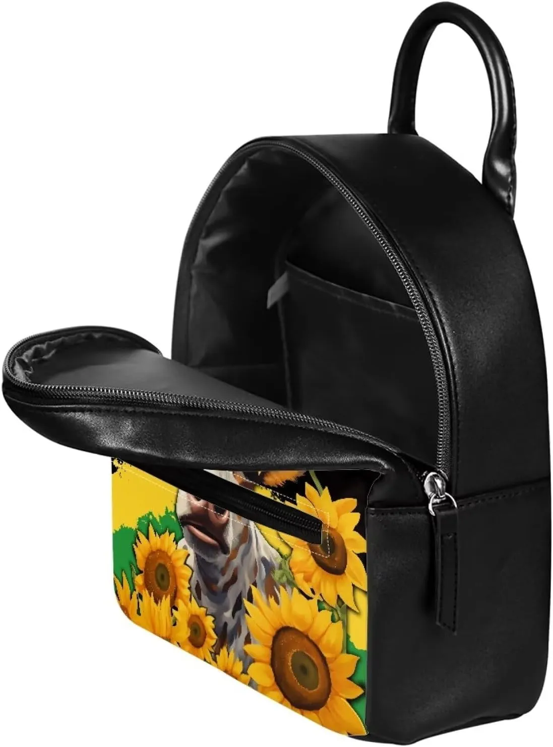 Jamaican Flag Mini Backpack for Girls Cattle Small Backpack Purse for Women Teens Kids School Travel Leather Shoulder Purse Bag Chic Mini Backpack for Young