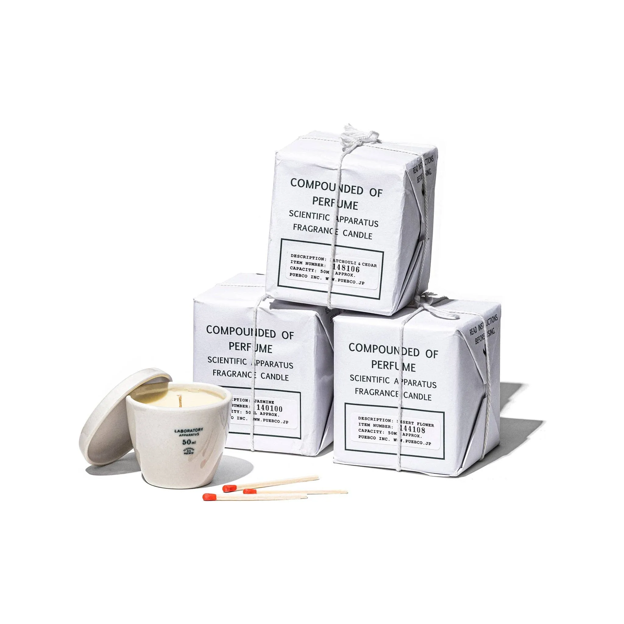 Jasmine Scientific Candle