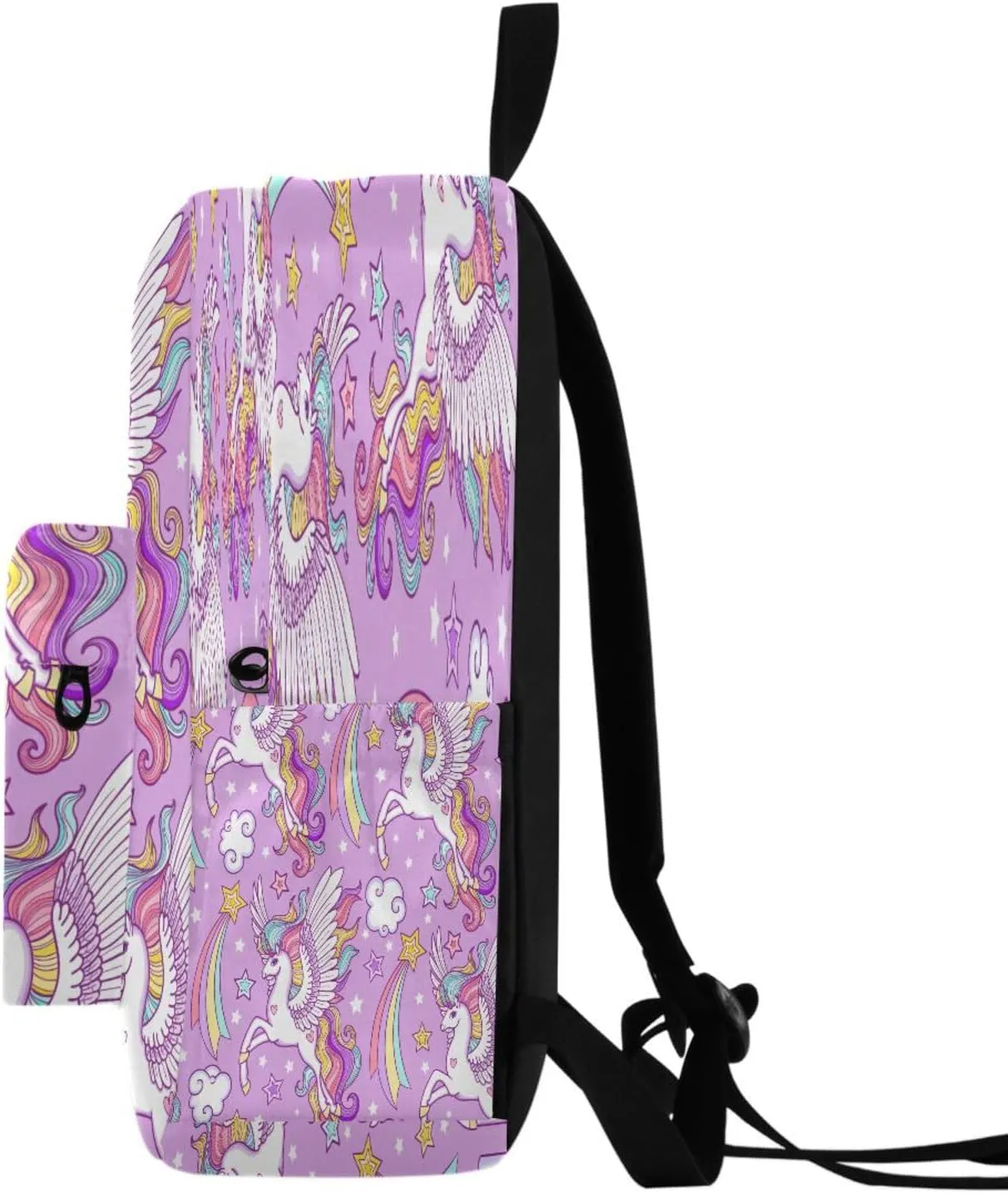 JSTEL Unicorn Backpack for School Elementary,Kid Bookbag Unicorn Toddler Backpack Teenager School Backpack