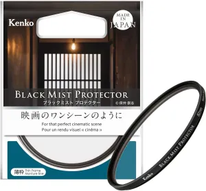 Kenko Lens Protection & Soft Effect Filter Black Mist Protector φ72mm, Multi-coted, 0.25 Soft Effect, for That Perfect Cinematic Scene, Made in Japan 825655