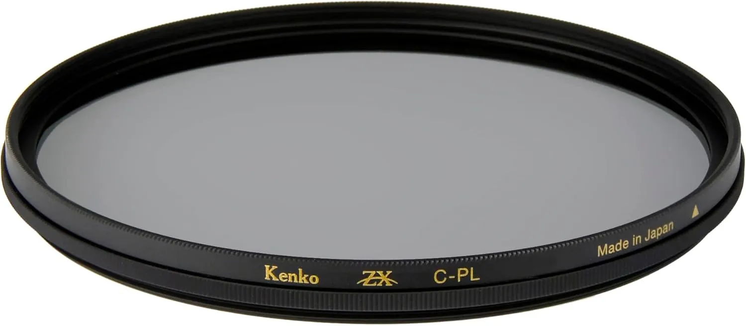 Kenko PL Filter ZX Circular PL 82mm high Transmittance polarizing Film Employing Water-Repellent Oil Repellent Coating Floating Frame System 542828
