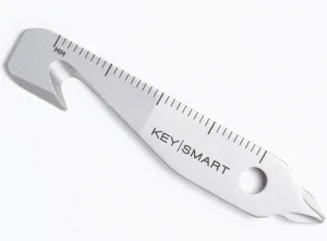 KeySmart Multi-tool 5-in-1 Keychain Tool (Stainless Steel)