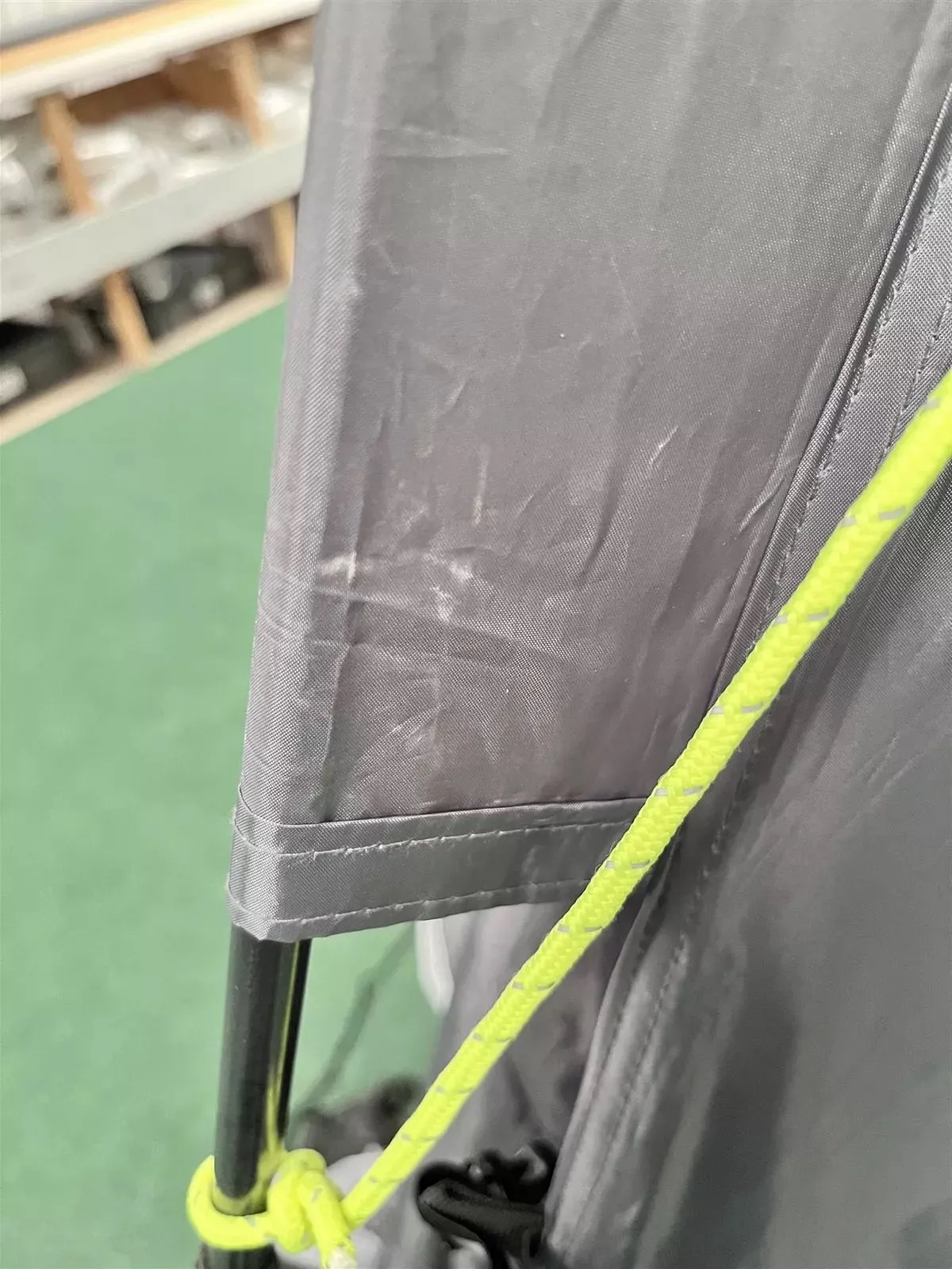 Khyam Motordome Sleeper Lite Quick Pitch 4 Man Drive Away Awning in Grey with Black Trim (KHY050)