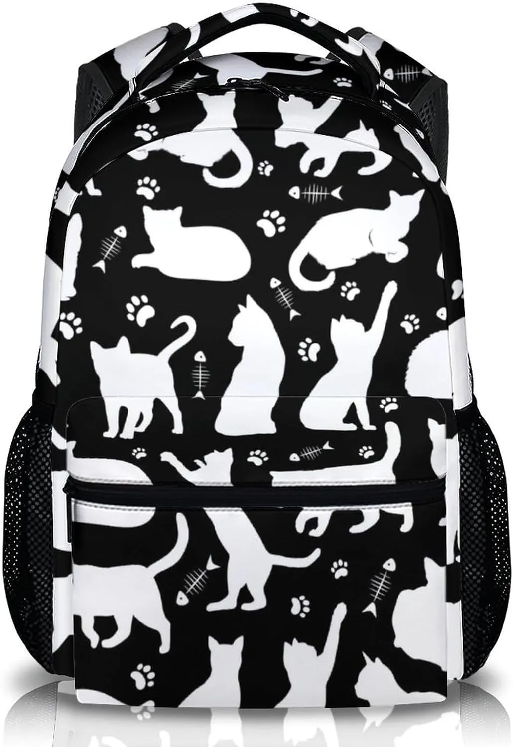Kids Backpack for Gift, Cat Bookbag for Preschool Elementary Kindergarten, Large Capacity Boys Girls Book bag for School Travel Hiking