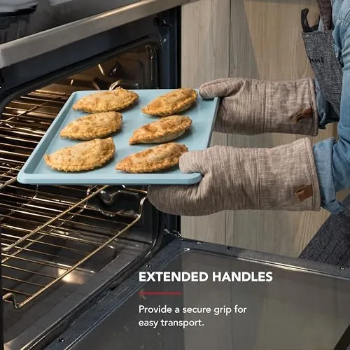 KitchenAid 13x18in Nonstick Aluminized Steel Cookie Slider, Mineral Water