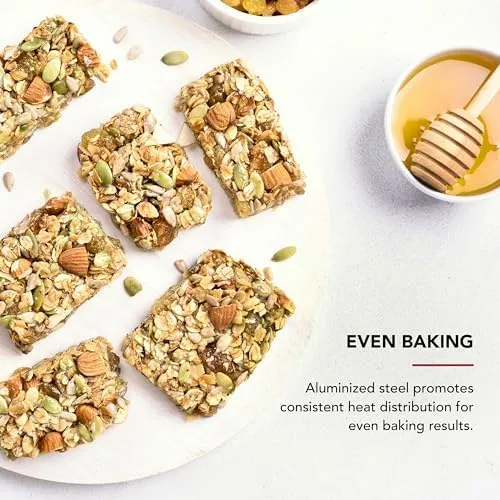 KitchenAid 9x13in Nonstick Aluminized Steel Cake Pan, Pistachio