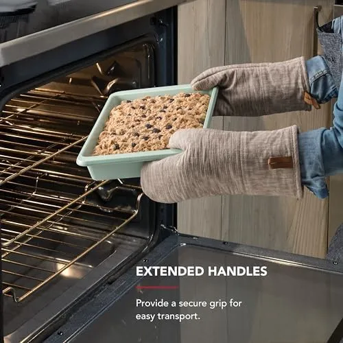 KitchenAid 9x13in Nonstick Aluminized Steel Cake Pan, Pistachio