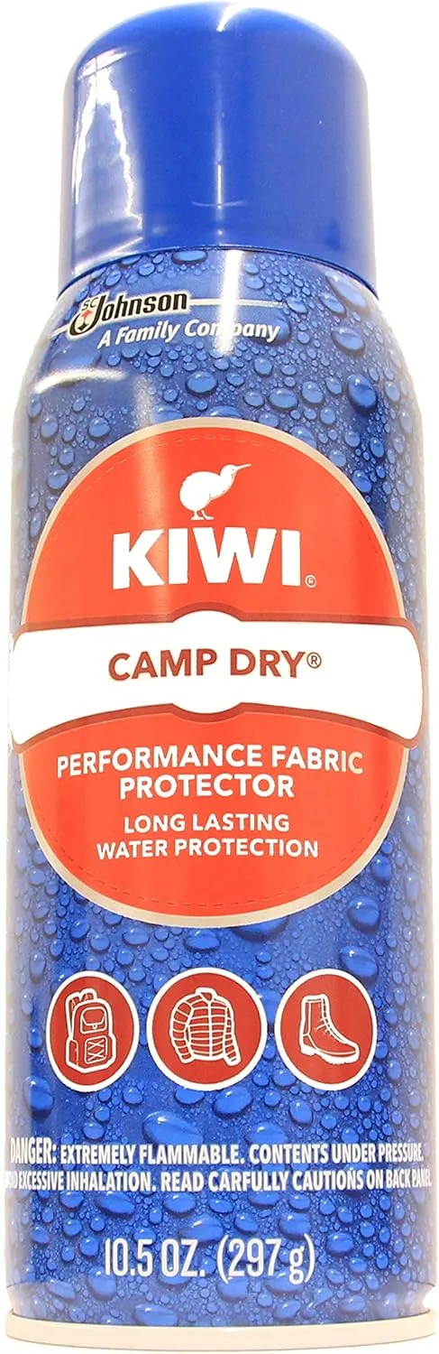 Kiwi Camp Dry Water Repellent Performance Fabric Protector, 10.5 oz 6 pack