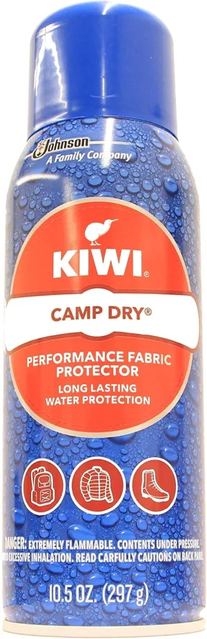Kiwi Camp Dry Water Repellent Performance Fabric Protector, 10.5 oz 6 pack