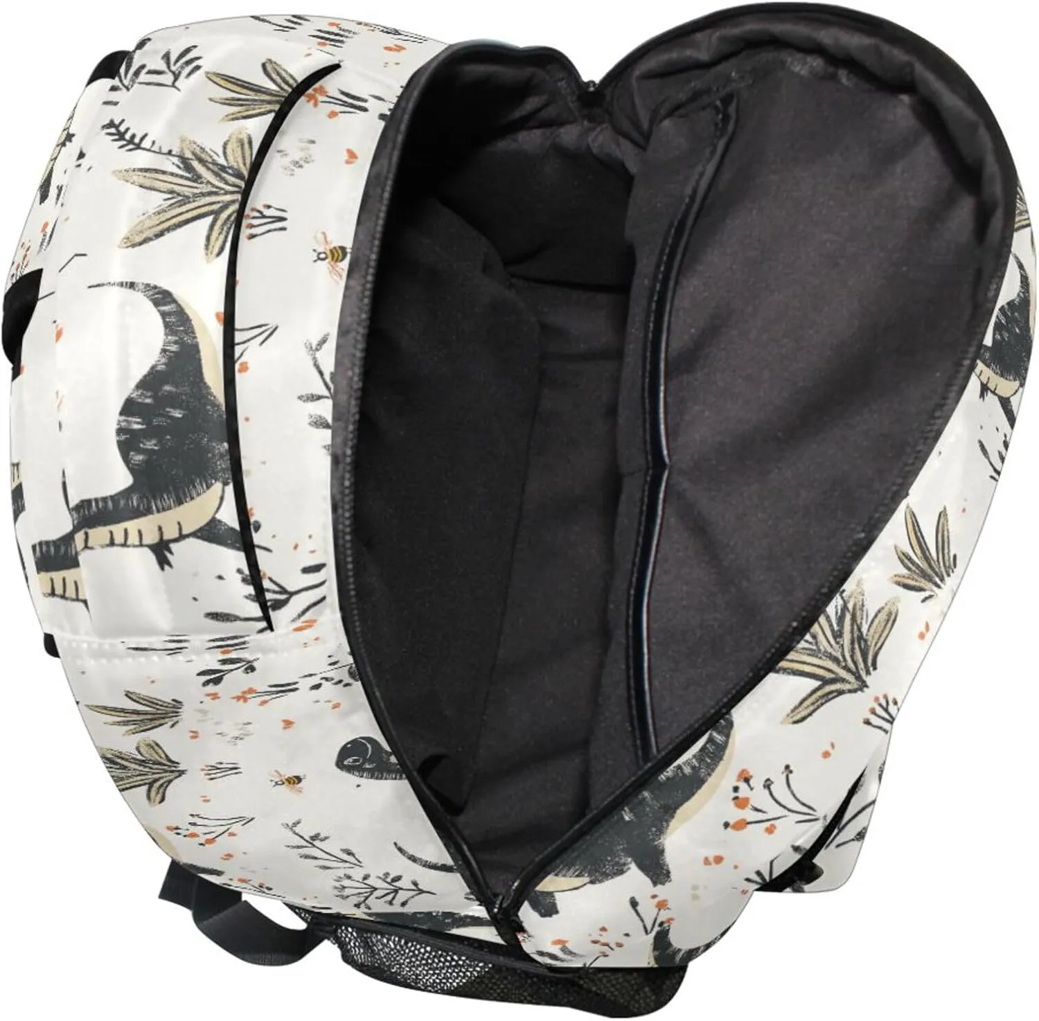 KLL Sport Backpack for Unisex Adult Fashion Backpack with Chest Strap for Travel Trip Beauty Dinosaurs