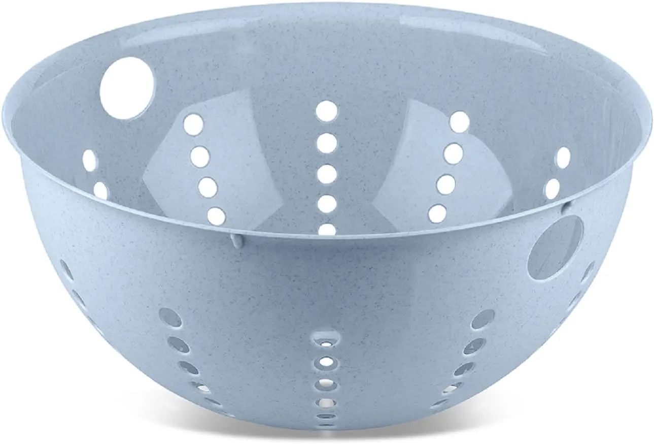 Koziol PalSBY 7808716 Strainer L 5 L Natural Flower Blue