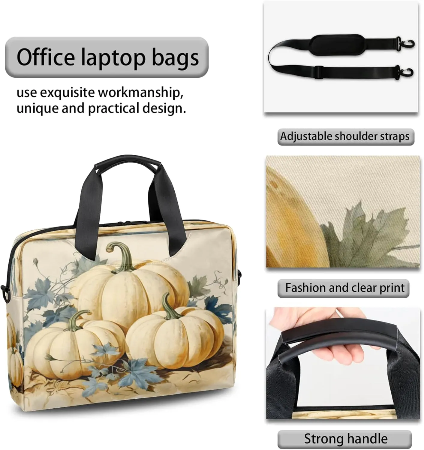 Laptop Carrying Case, Laptop and Tablet, Sleek Design, Water-Repellent Fabric, Business Casual, Casual Toploader
