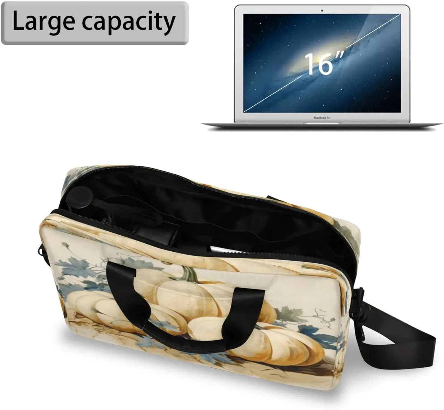 Laptop Carrying Case, Laptop and Tablet, Sleek Design, Water-Repellent Fabric, Business Casual, Casual Toploader