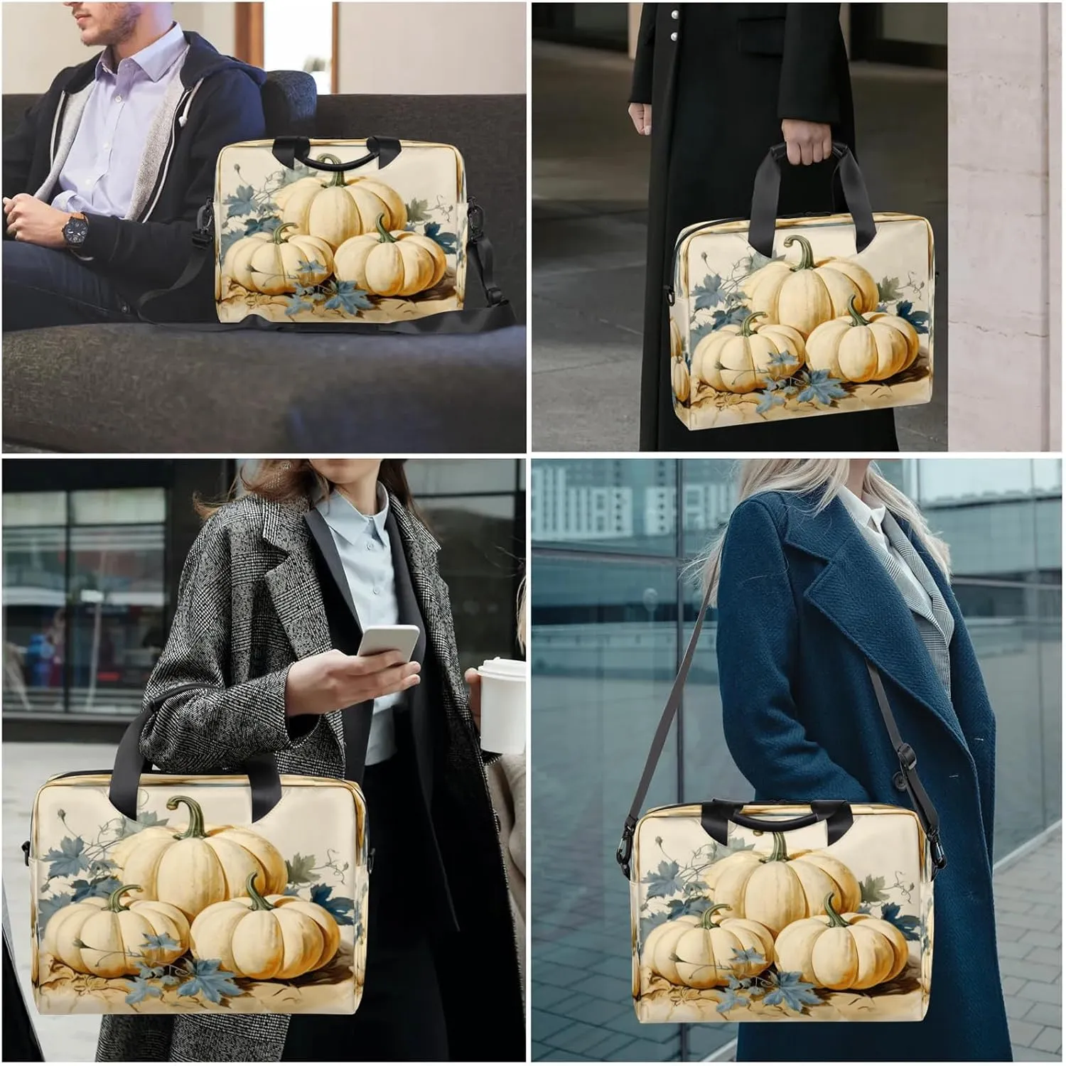 Laptop Carrying Case, Laptop and Tablet, Sleek Design, Water-Repellent Fabric, Business Casual, Casual Toploader