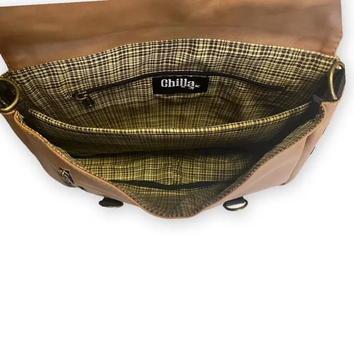 Large Jaffa Striped Backpack/Side Bag