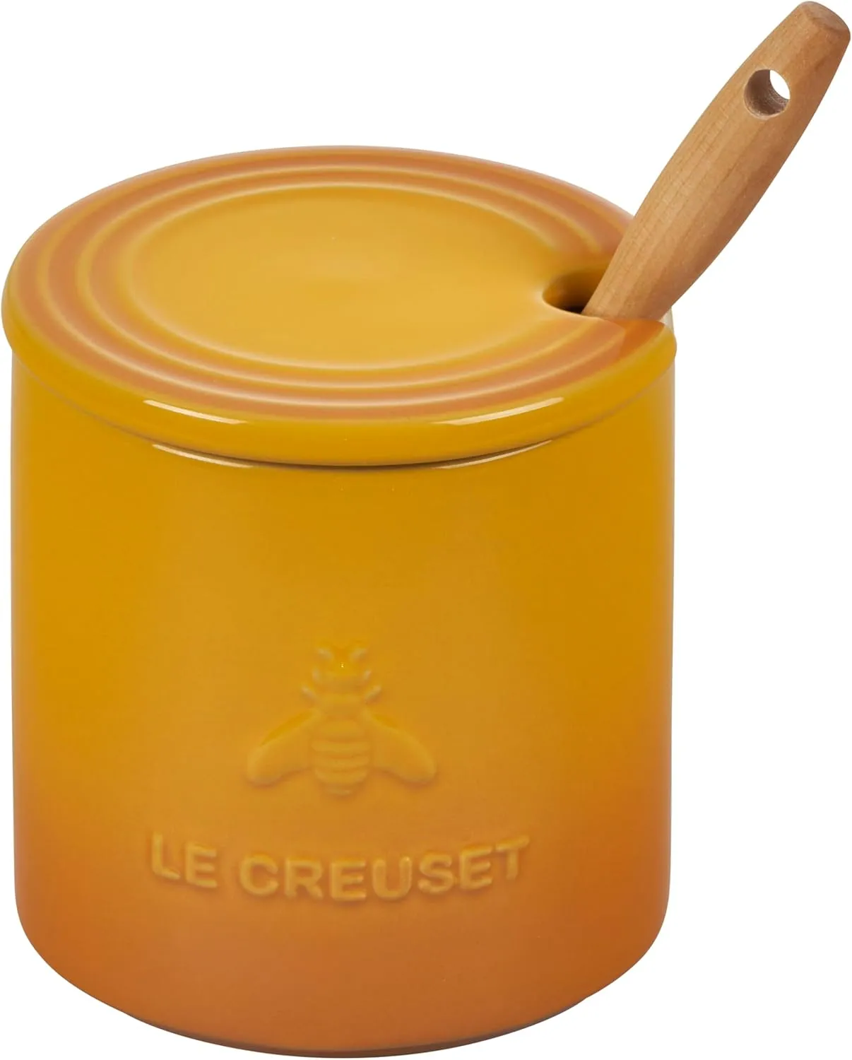 Le Creuset Stoneware Honey Pot, 14 oz., Nectar