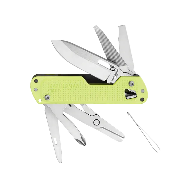 Leatherman FREE T4 Compact Pocket Knife - Lunar