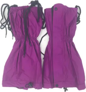 Leg Gaiters,Outdoor Gaiter,Waterproof Zippered Leg Gaiters,Adjust