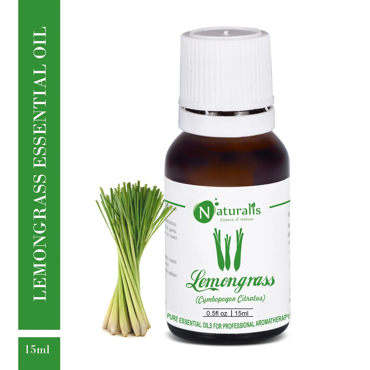 Lemongrass Essential Oil by Naturalis - Pure & Natural