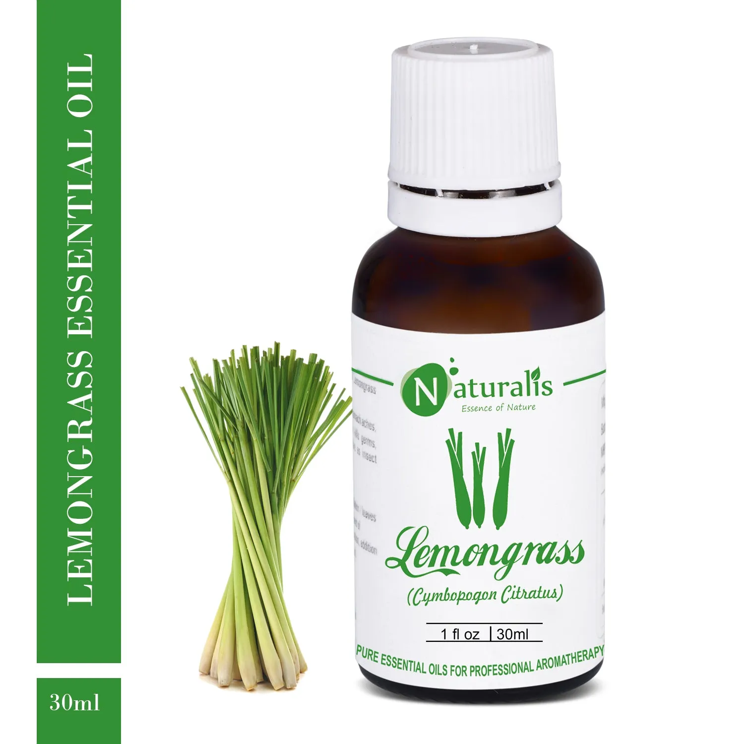 Lemongrass Essential Oil by Naturalis - Pure & Natural