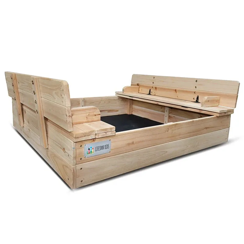 Lifespan Kids Strongbox Square Sandpit
