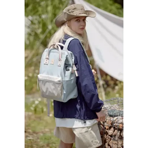 Light Blue Backpack