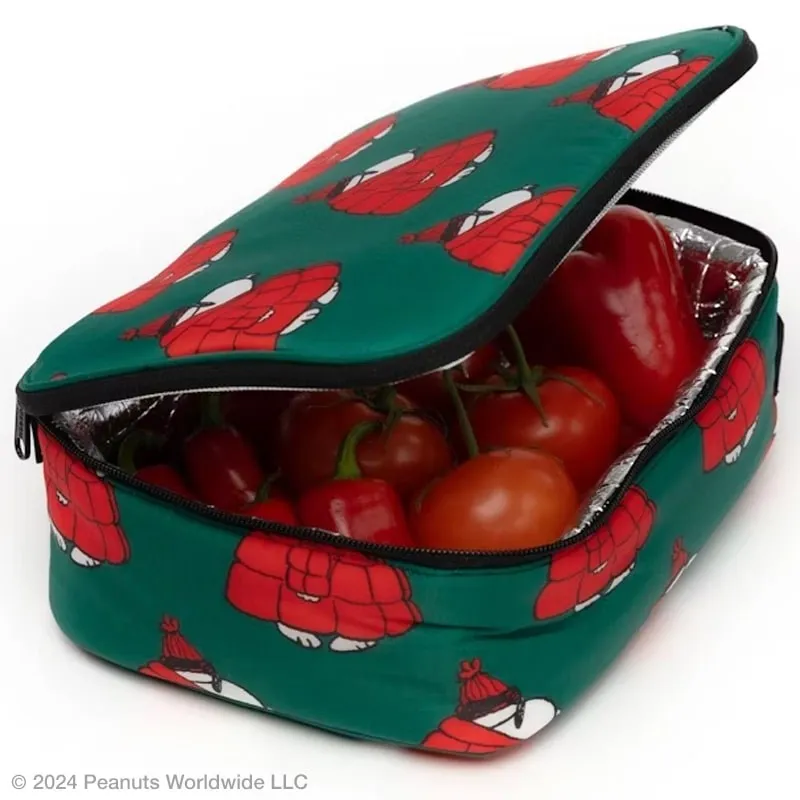 Lunch Box - Puffer Snoopy Red