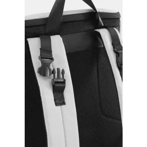 Mauve Nylon Waterproof Backpack