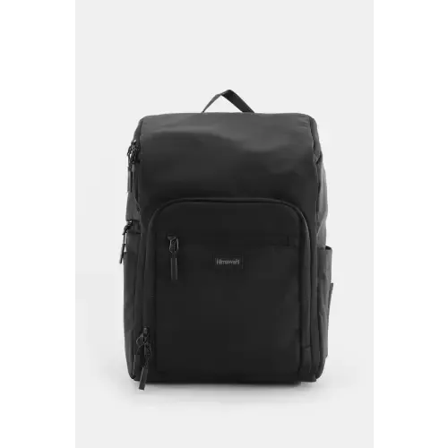 Mauve Nylon Waterproof Backpack