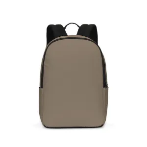 Medium Dark Orange Brown Waterproof Backpack | Medium Dark Pale Pastel Orange Brown | C0M15Y30K60