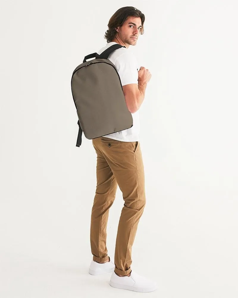 Medium Dark Orange Brown Waterproof Backpack | Medium Dark Pale Pastel Orange Brown | C0M15Y30K60