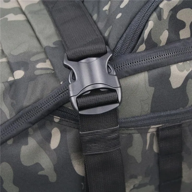Men Army Sport Gym Bag Tactical Waterproof Backpack Camping Backpacks Sports Travel Bags, Green, S 40Litres, Backpacks