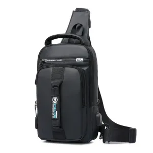 Men's outdoor waterproof diagonal bag