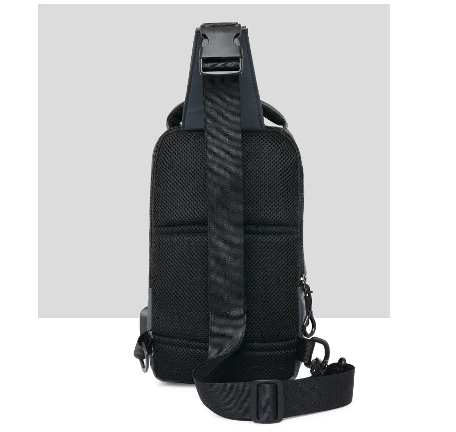 Men's outdoor waterproof diagonal bag