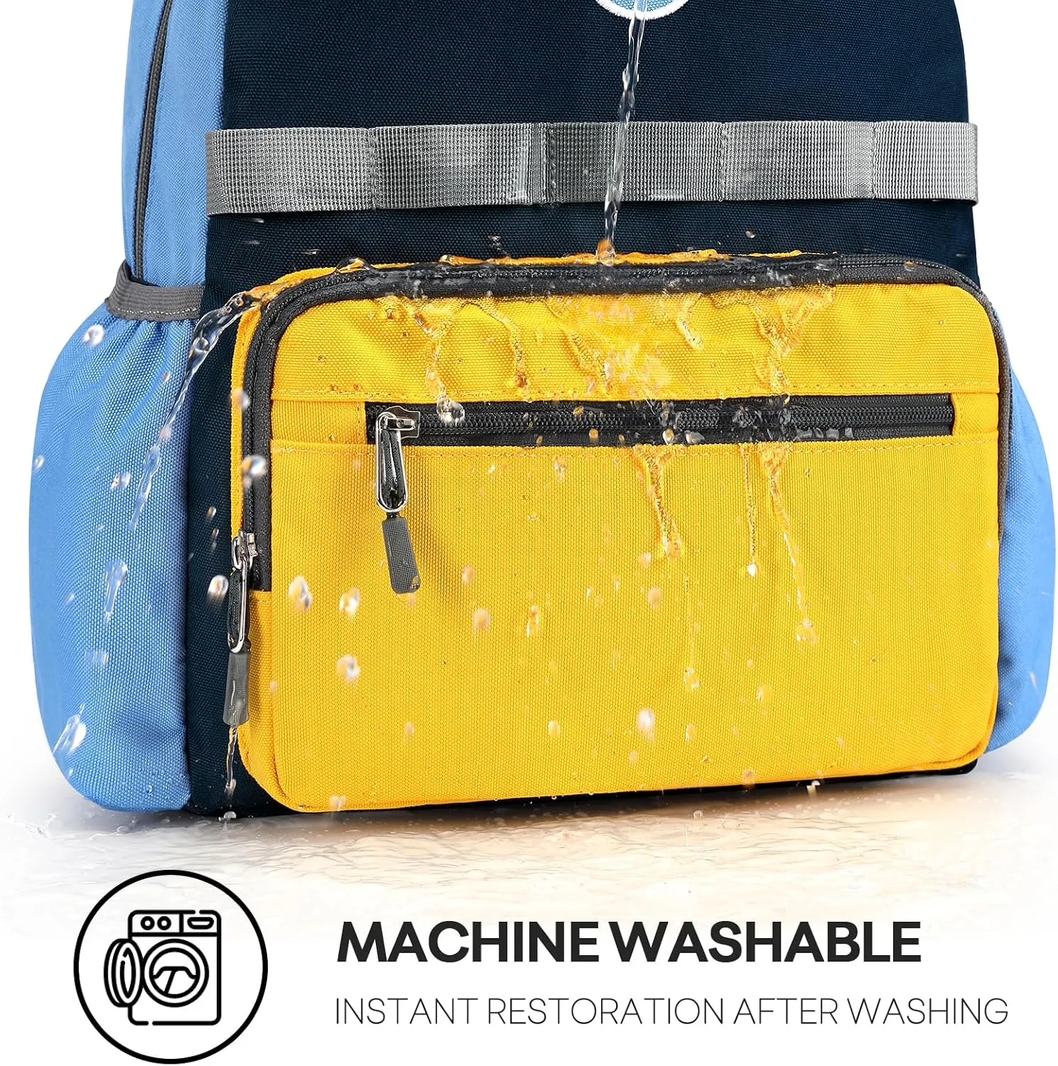 Mibasies Kids Backpack for Boys 4-6: Elementary School Bookbag