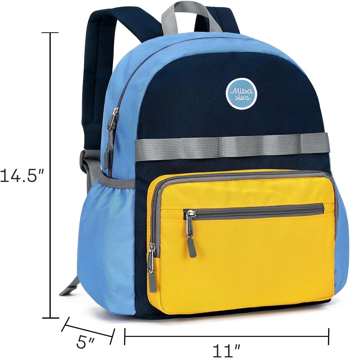 Mibasies Kids Backpack for Boys 4-6: Elementary School Bookbag