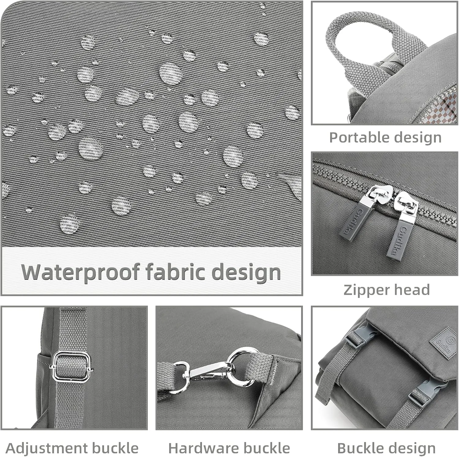 Mini Waterproof Backpack Purse for Women and Men,Small Travel Daypack