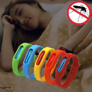 Mosquito Mosquito for | Away, | Price-conscious Silicone Bracelet | Cost-efficient killer and (Random Children Plant Wristband Essential Color) Bugs Suitable Adults Oil Repellent band Anti-Mosquito
