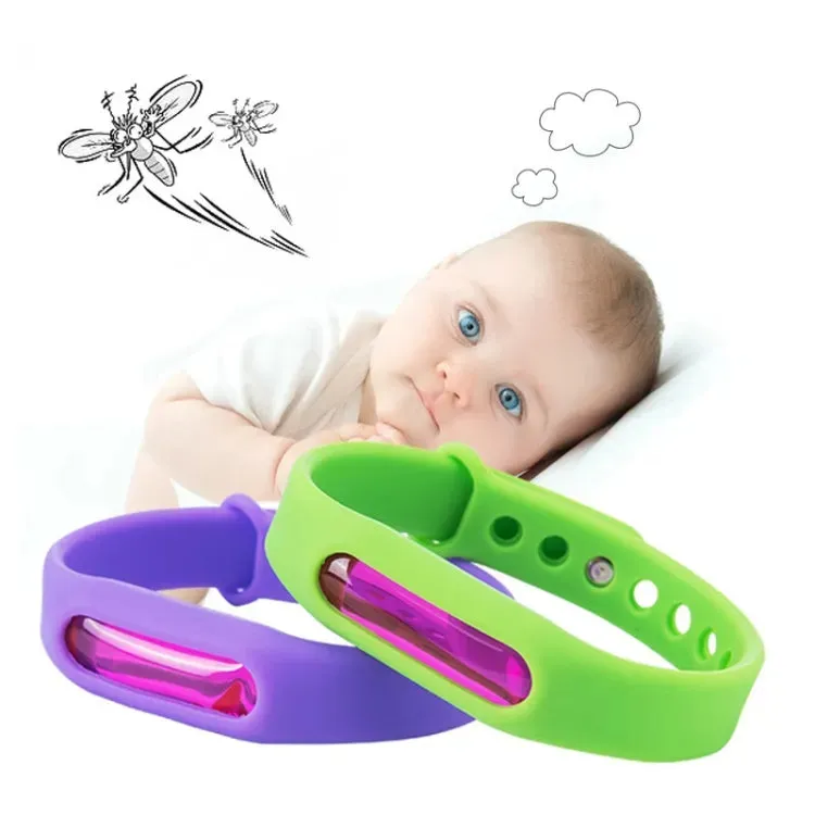 Mosquito Mosquito for | Away, | Price-conscious Silicone Bracelet | Cost-efficient killer and (Random Children Plant Wristband Essential Color) Bugs Suitable Adults Oil Repellent band Anti-Mosquito