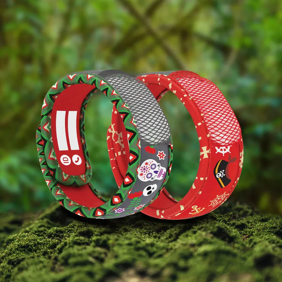 Mosquito Repellent Bonus Pack - 2 Kids Wristbands with 2 refills