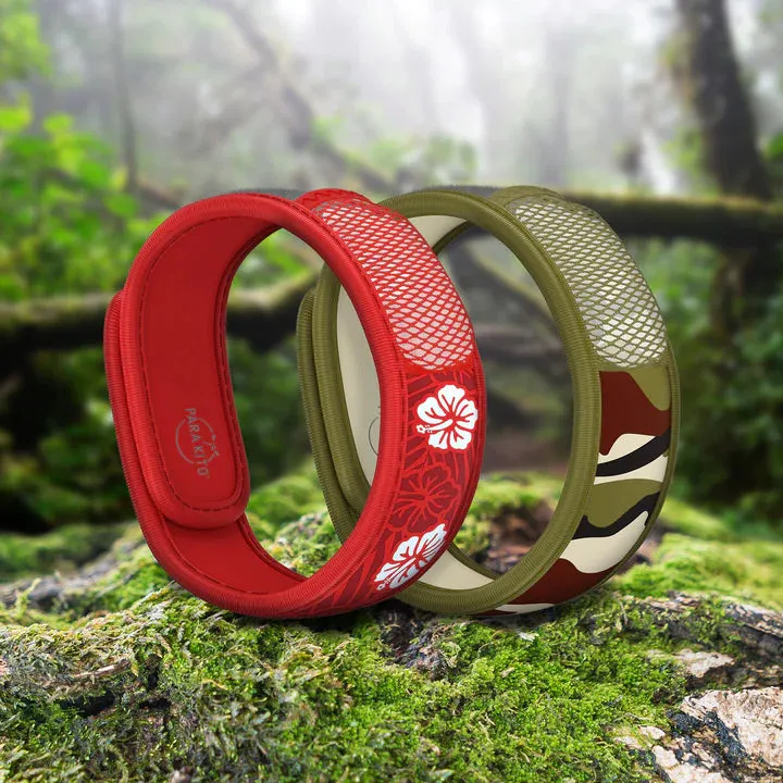 Mosquito Repellent Bonus Pack - 2 Wristbands with 2 refills