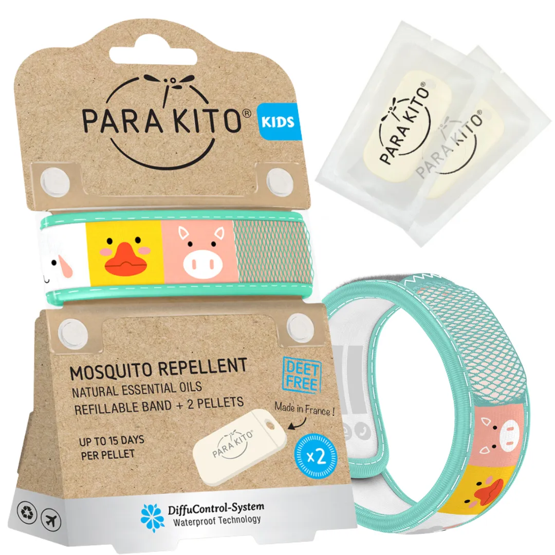 Mosquito Repellent Kids Wristband with 2 refills