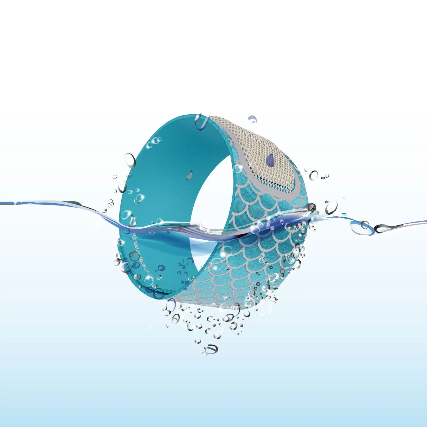 Mosquito Repellent Mermaid Wristband with 2 refills