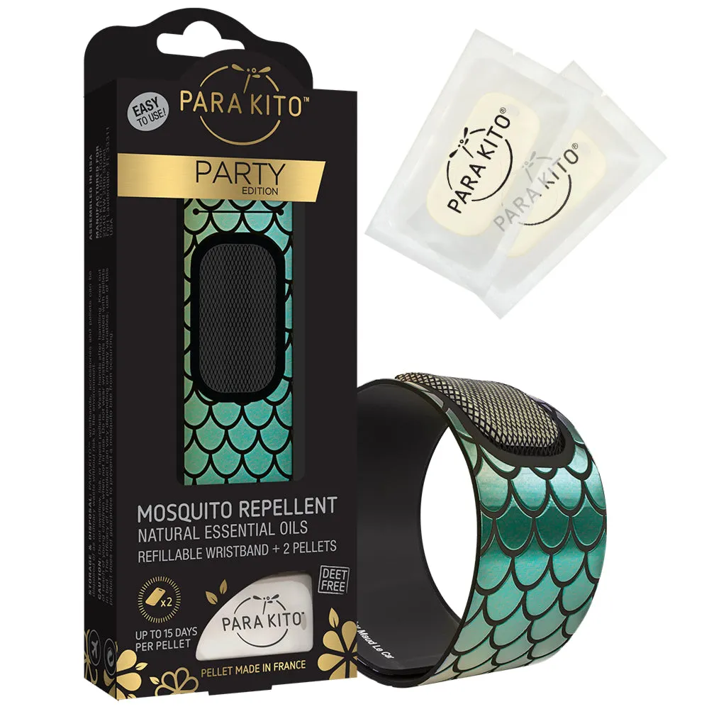 Mosquito Repellent Mermaid Wristband with 2 refills