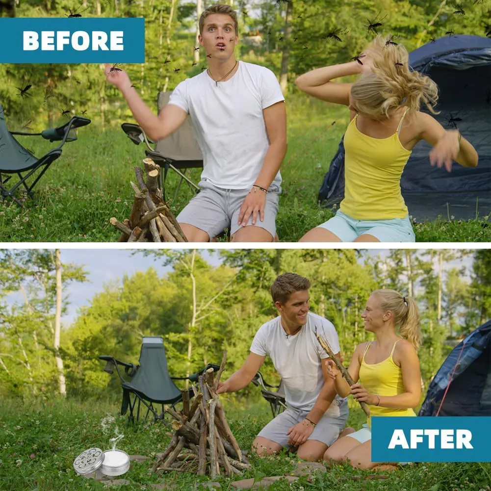 Mosquito Repellent Outdoor Patio, Natural Mosquito Repellents, Mosquito Barrier, Mosquito Repellent Indoors, Mosquito Repeller, Powerfully, Effectively and Safely Mosquito Control-2P
