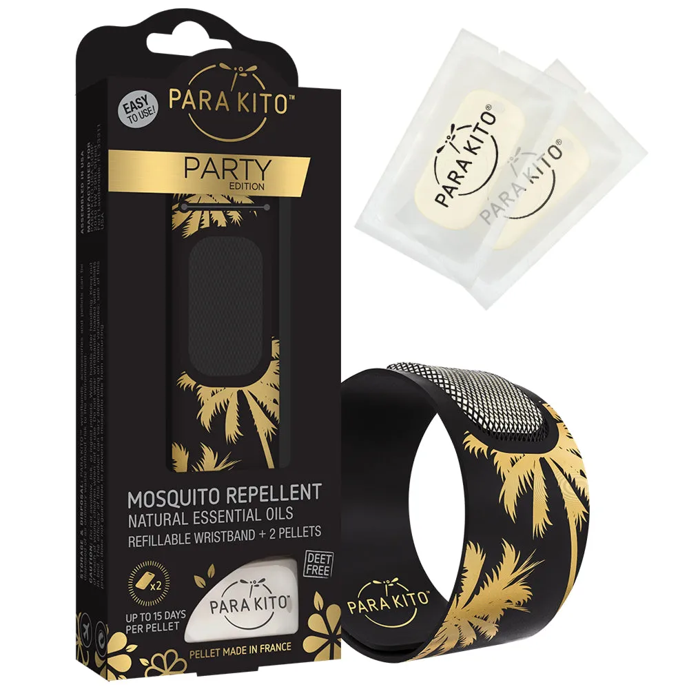 Mosquito Repellent Party Wristband with 2 refills