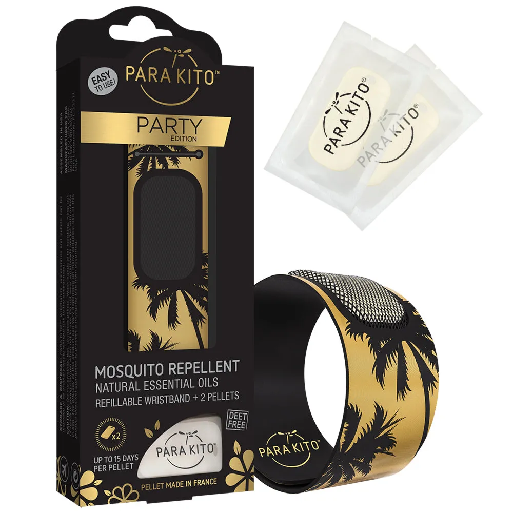 Mosquito Repellent Party Wristband with 2 refills