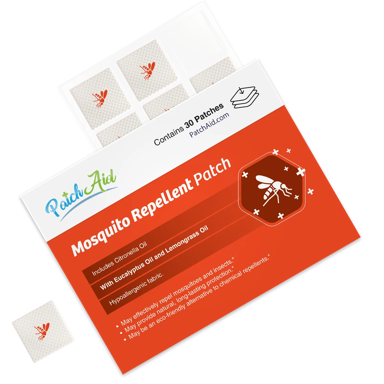 Mosquito Repellent Patch - Natural Essential Oil Protection