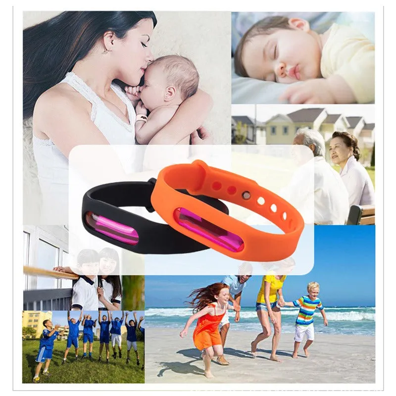 Mosquito Repellent Silicone Wristband